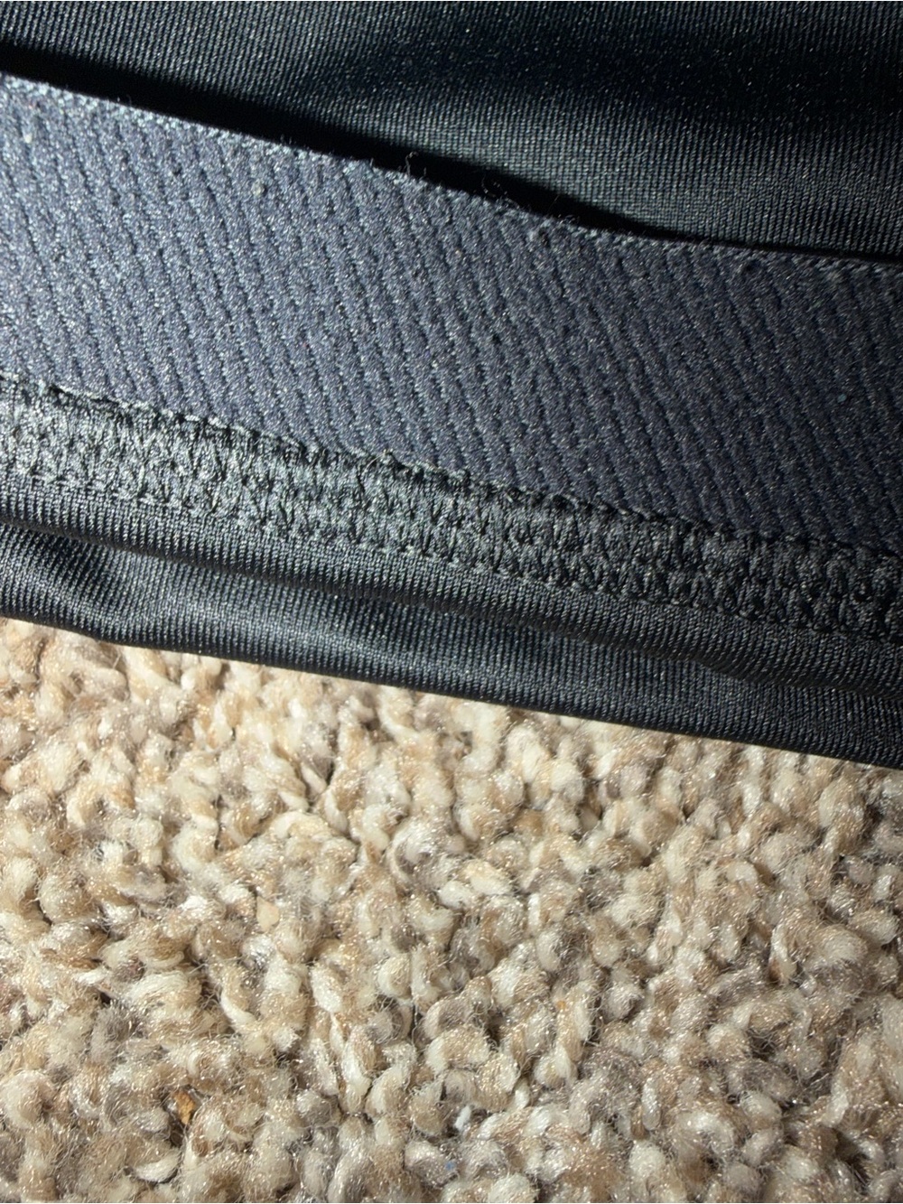 Nike Pro Large Sports Bra Black Swoosh Wireless Pullover Racerback Yoga Workout - Picture 6 of 6